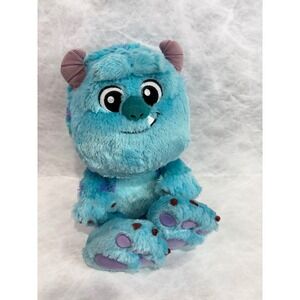 Disney Store Monsters Inc Sulley Plush Blue Purple Spotted Stuffed Animal Toy